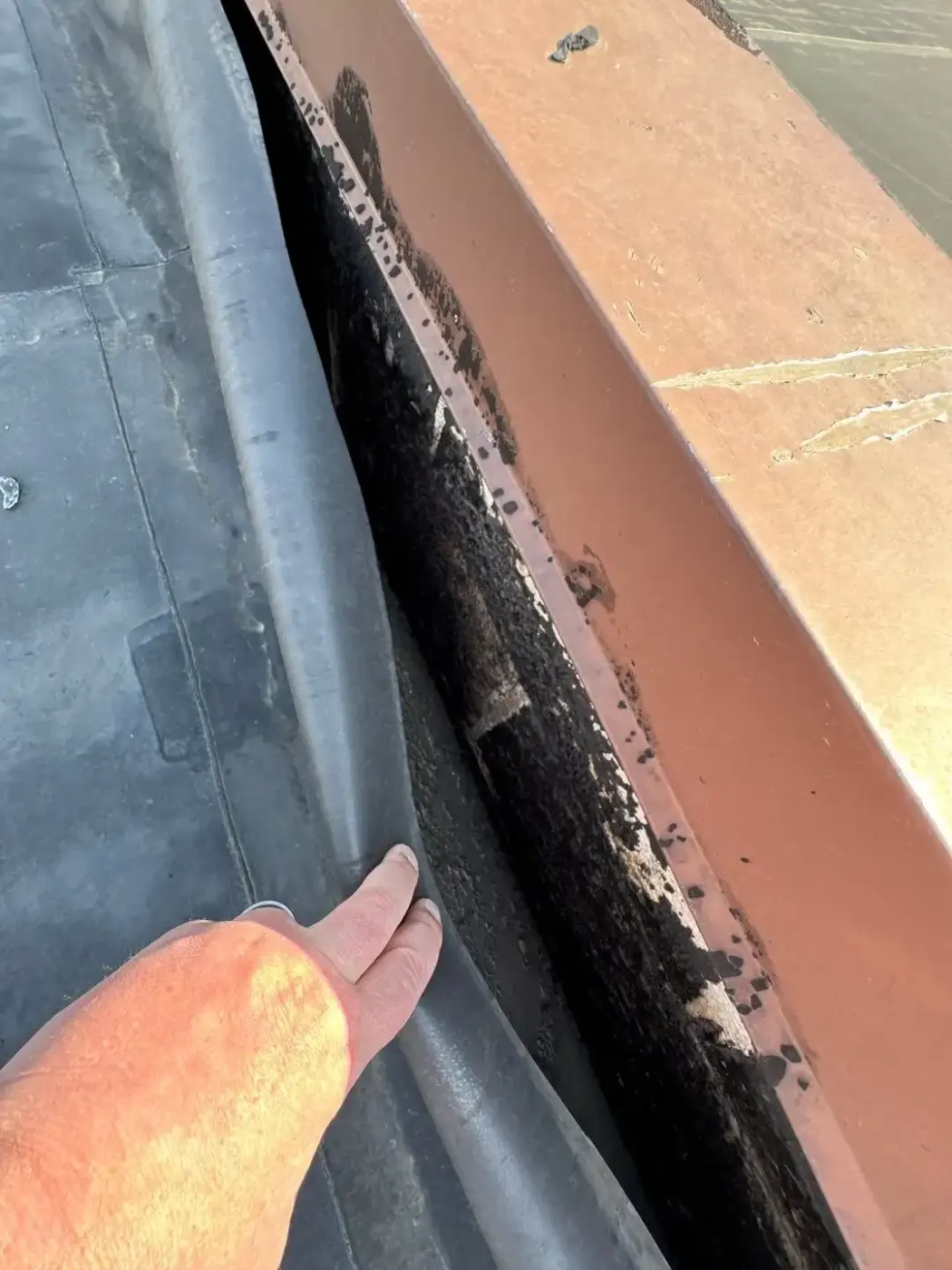 Commercial roof inspection documented in AmeriPlex Plainfield